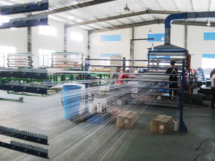 HSHM-PE (high strength and high modulus polyethylene) fiber and UD material production line equipment
